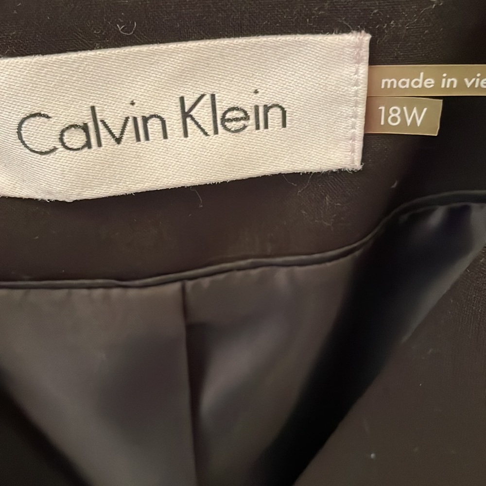 Calvin Klein 2 Button Black Blazer. - image 3